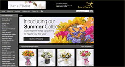 Desktop Screenshot of jeansflorist.com